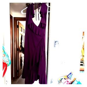 ASSA purple dress